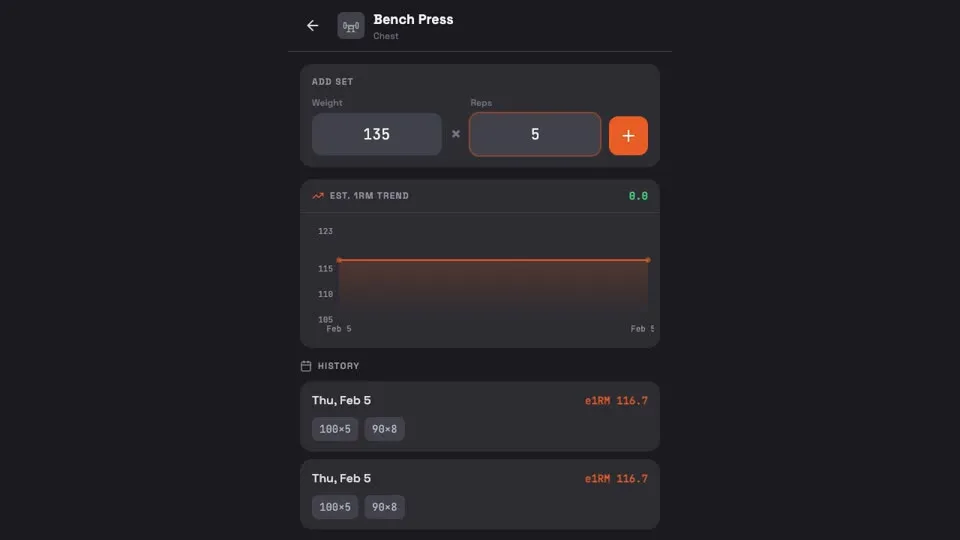 GymLog: Log Your Gym Sessions